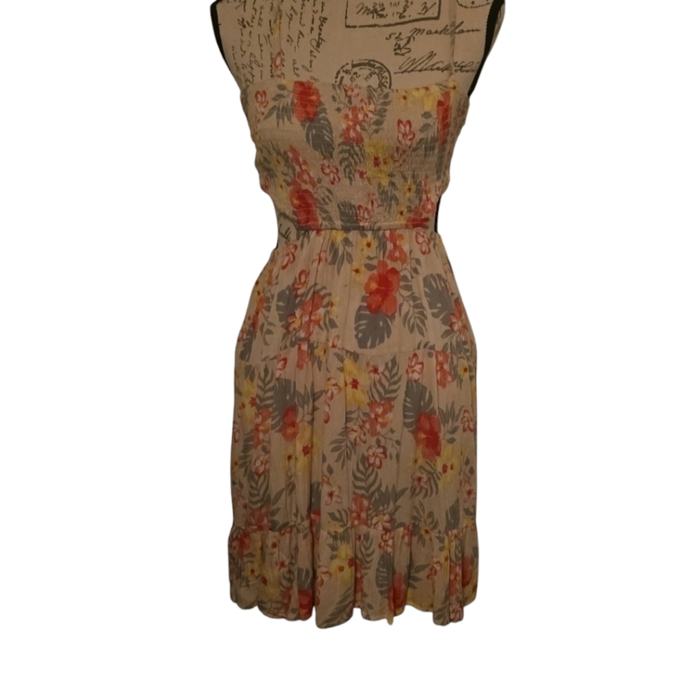 DEREK HEART FLORAL SUNDRESS 👗MEDIUM EUC